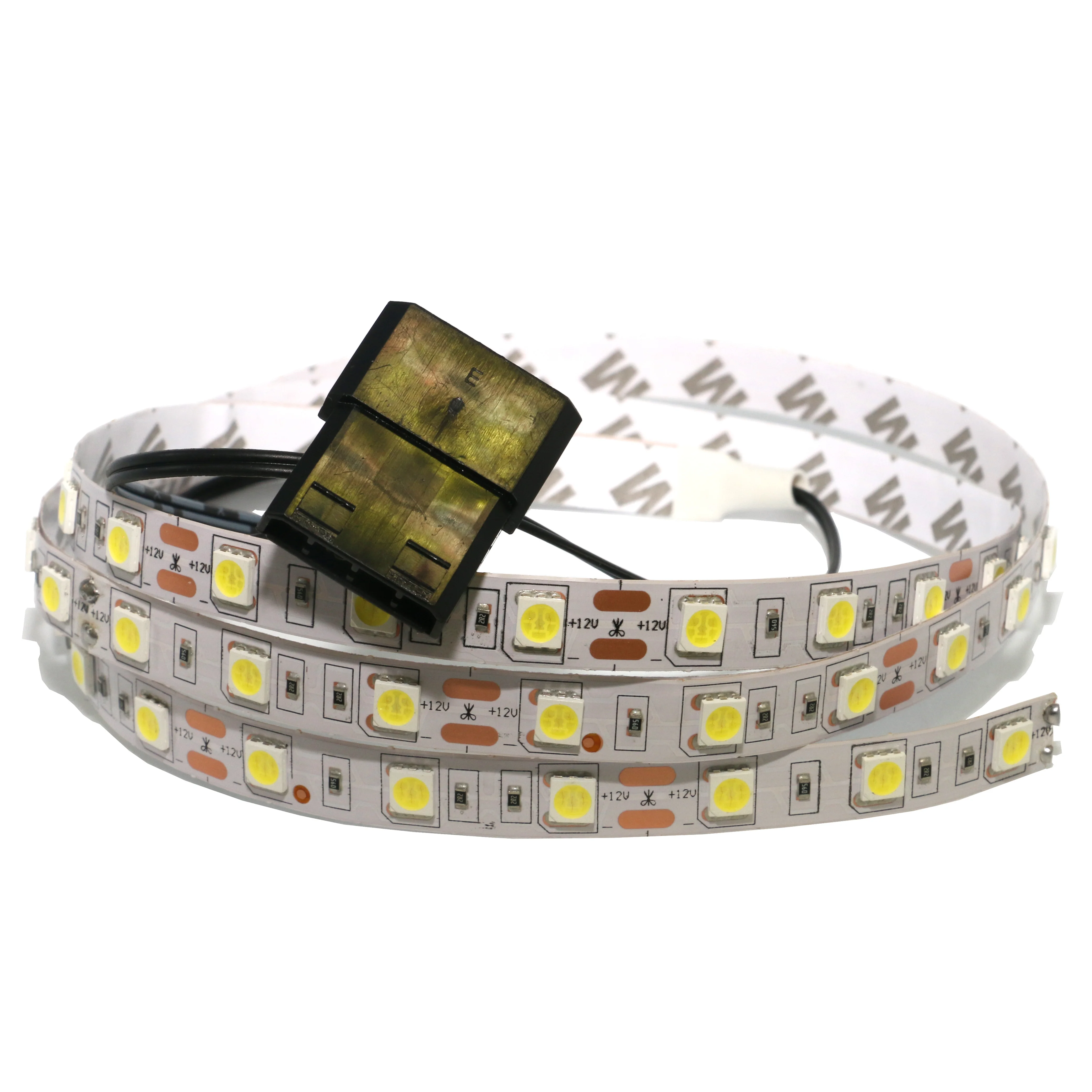 Светодиодная лента 2835 5630 5050 SMD не водонепроницаемая 60 светодиодов/м 12 В