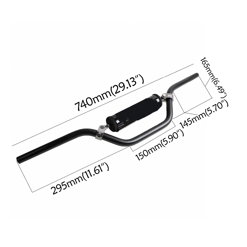 TDPRO 7/" 22 мм руль мотоцикла с ЧПУ Ручка Круглая Панель Накладка для 110cc 125cc 140cc питбайк CRF70 CRF50 XR50 KLX110 TTR50