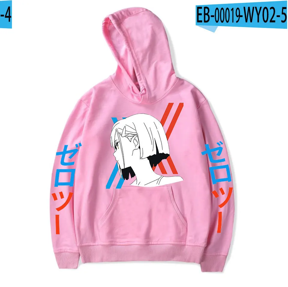 

Hot Sale Darling In The Franxx Hoodies Zero Two Hoodie Women Sweatshirt Funny Anime Hoody High Quality Student Casual hoodie