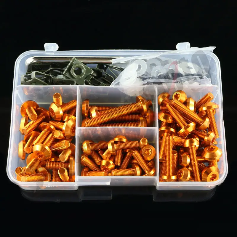 Complete Fairing Bolt Screws Set For BMW S1000RR K1200GT F800GT R1200RT | Nuts &amp Bolts