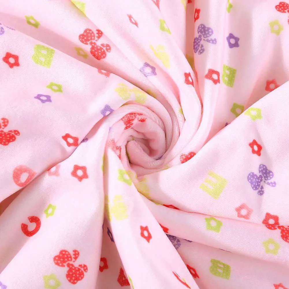 Pudcoco Cute Animal Print Newborn Baby Infant Soft Swaddle Wrap Cotton Swaddling Blanket Sleeping Wrap