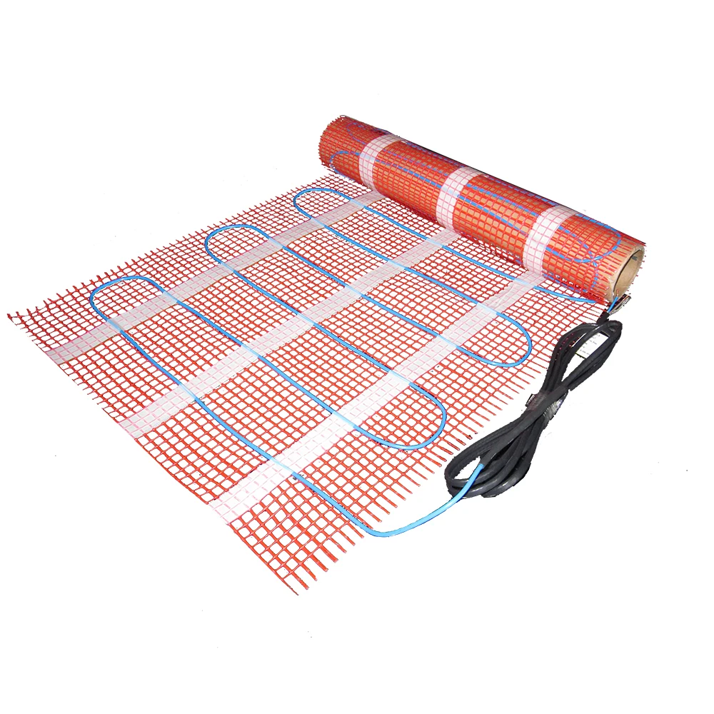 

0.5m2 Electric Floor Heating System Parts Mat Kit For Kitchen Bathroom 0.5m*1m