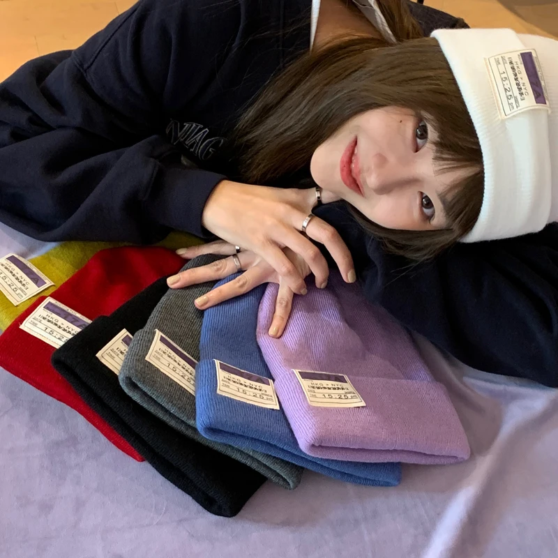 New Auutmn Winter Hats Women Solid Plain Octagonal Newsboy Cap Ladies Casual Wool Hat Warm kintting Womens Caps Fisherman