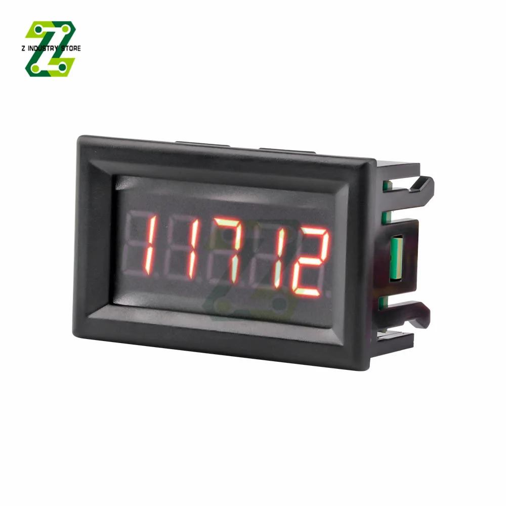 Красный Тахометр со светодиодной подсветкой измеритель оборотов в минуту датчик