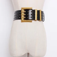 corset belt plus size designer belts for women high quality genuine leather all match waist cummerbunds wide cinturon mujer