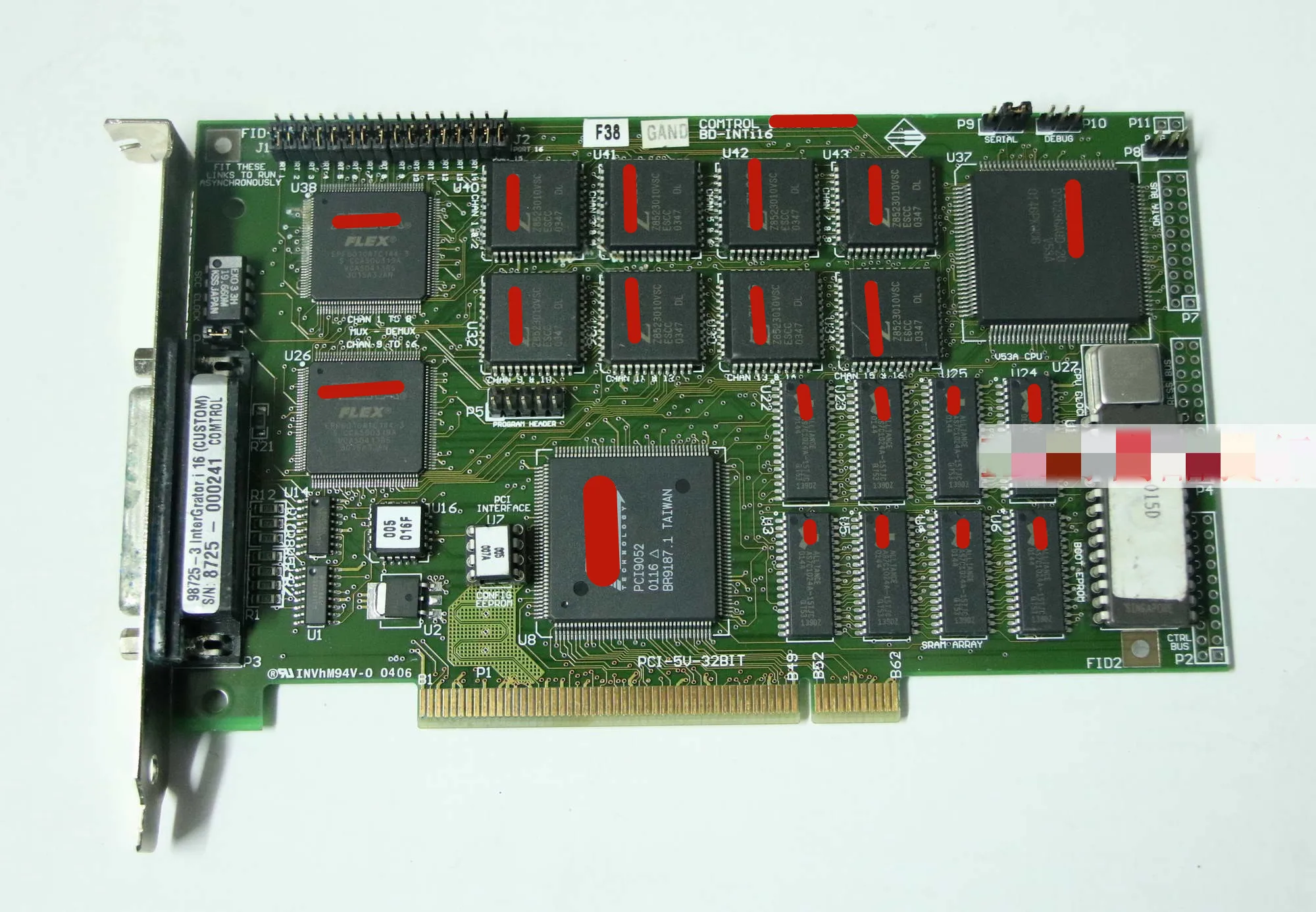 

Карта промышленного захвата PCI-5V-32BIT 98725-3, карта захвата