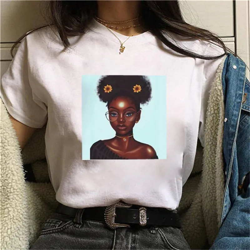 

Tee Women Shirts Summer 2020 Black Women T Shirt Graphic Tshirt Oversized T-shirt Female Tops Kawaii Print Streetwear Plus Size