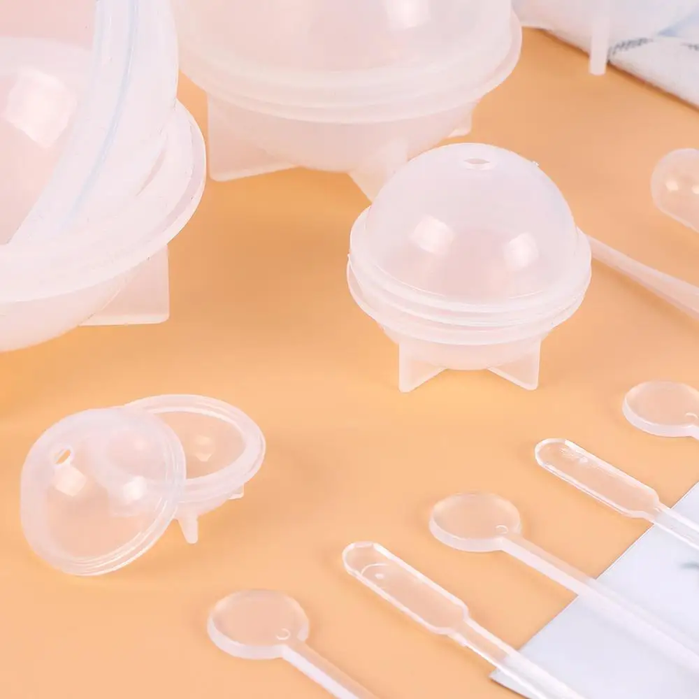 Набор силиконовых форм для эпоксидной смолы сделай сам 15 шт. круглые 3D Шарики