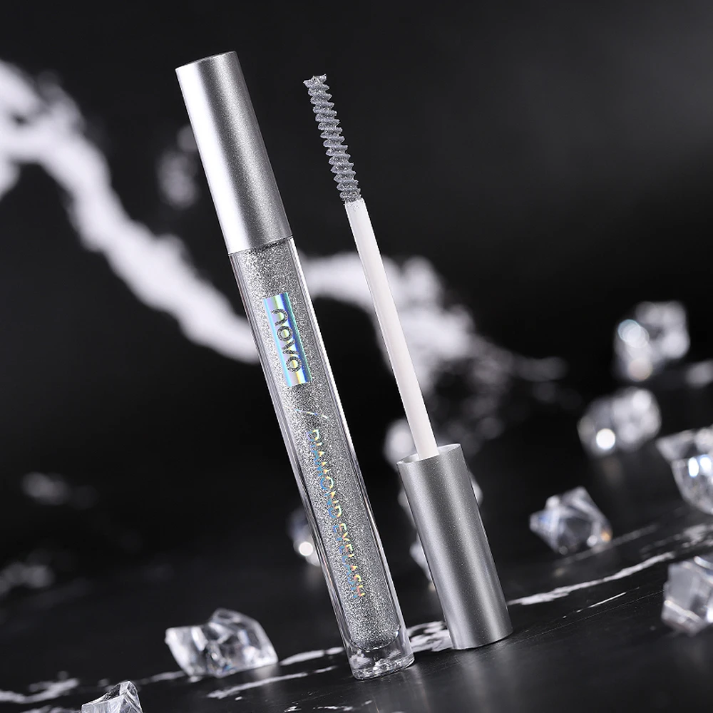 

Novo New Shiny Mascara Cream Lightweight Makeup Waterproof Non-Blooming Shiny Makeup All-match Texture Moist for Beginners