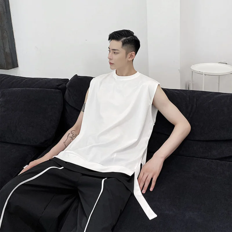 Футболка мужская оверсайз без рукавов