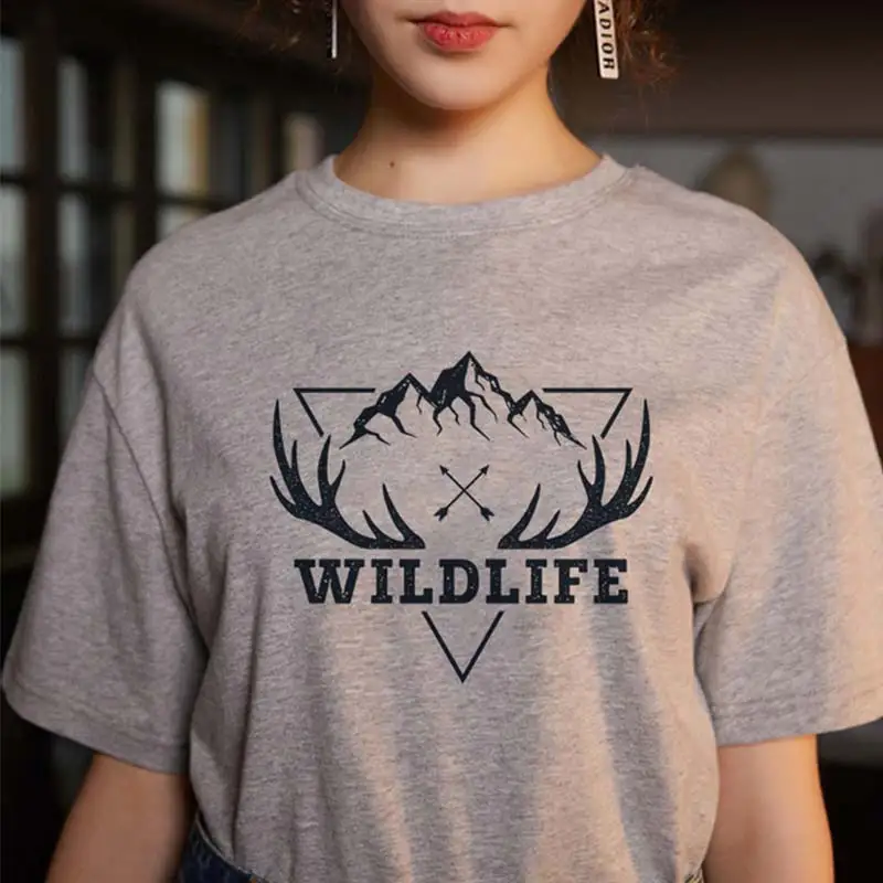 

Women's S-XXL Printed High Quality 1PC Cosmic Belief Hot Sale Short-sleeved Popular Harajuku T-shirt Summer Casual Cartoon