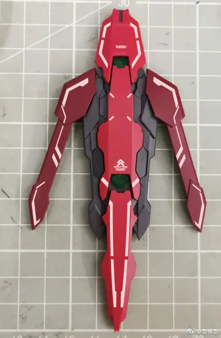 Комикс клуб Снежная модель GN щит для MB/MG 1/100 Гандам Astraea/Avalanche-Exia сборочные игрушки фигурка - Цвет: red
