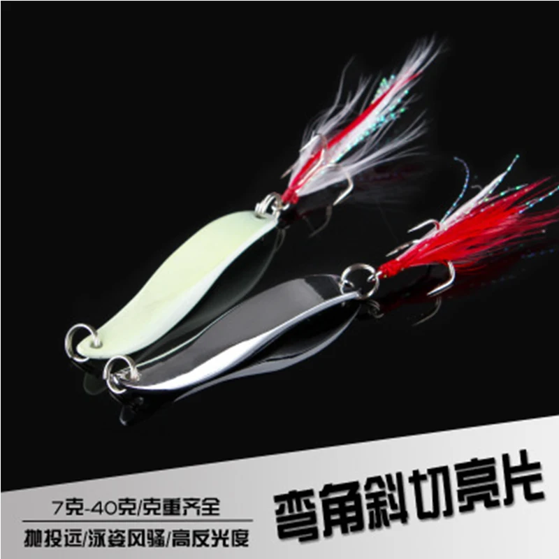 Приманка рыболовная металлическая Серебристая/блестящая 7/10/15/20/30/40 г 1 шт. | Спорт