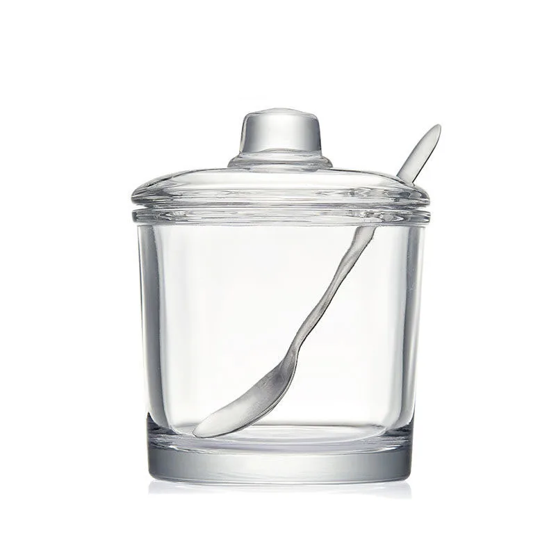 Стеклянная коробка для приправ кухни семейная бутылка шейкер соли комбинация