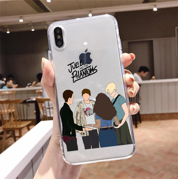 Прозрачный мягкий силиконовый чехол Julie and the Phantoms для iPhone 6 6S Plus X XR XS MAX 7 7Plus 8 8PLUS 11 Pro