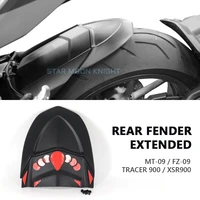 motorcycle rear mudguard fender rear extender extension for yamaha mt09 mt 09 fz 09 fz09 tracer 900 tracer900 xsr900 xsr 900