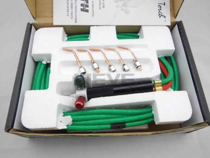 Маленький портативный кислородный факфонарь из ацетилена паяфонарь