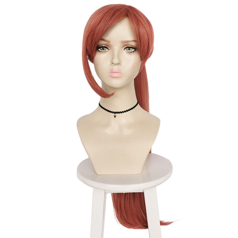 

Парик для косплея из аниме «данганронпа V3», термостойкие оранжевые длинные волосы для конского хвоста, для костюма юкизома чизы, из аниме «д...