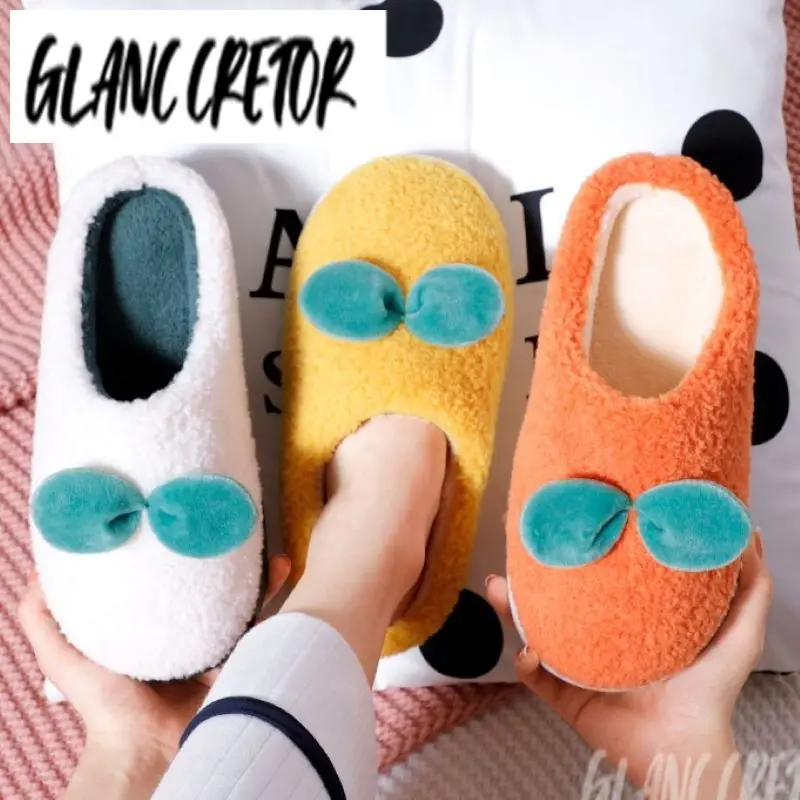 

Тапки женские плюшевые, на толстой платформе, из ЭВА