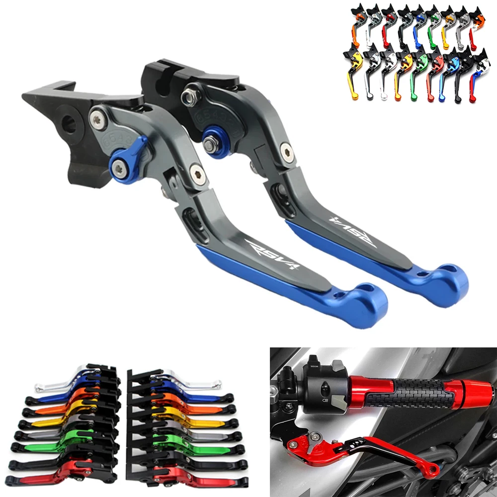 

For Aprilia RSV4 1000 2009 2010 2011 2012 2013 2014 2015 2016 2017 2018 Motorcycle Adjustable Brake Clutch Lever Levers Folding