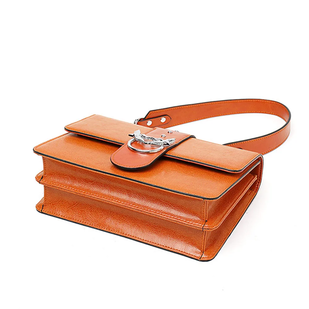 Европейский и американский стиль натуральная кожа Диагональная Сумка дикие