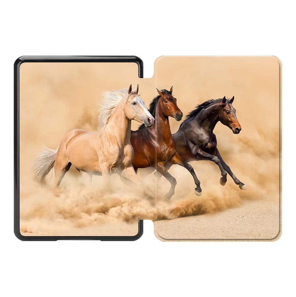 MTT Тонкий чехол из искусственной кожи для Amazon Kindle Paperwhite 4 funda Smart Cover для нового Kindle Paperwhite 4 10th Generation Shell - Цвет: AM07