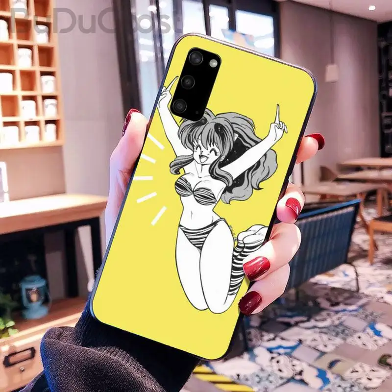 

Riccu Covers Urusei Yatsura anime Phone Case For Samsung Galaxy S10 Plus S10E S6 S7 edge S8 S9 Plus S10lite S20 Plus S20