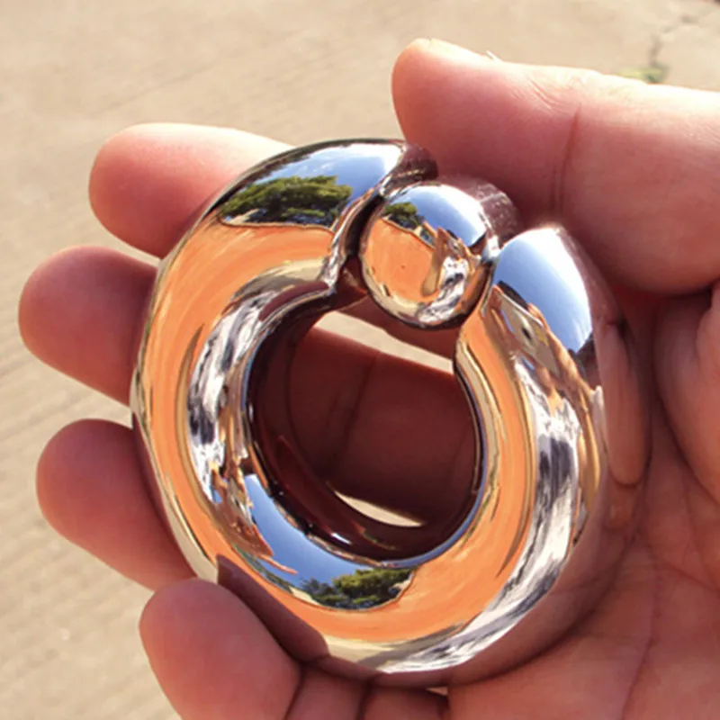 Мужской кротальный кулон из нержавеющей стали растягиватель яиц подвеска в виде