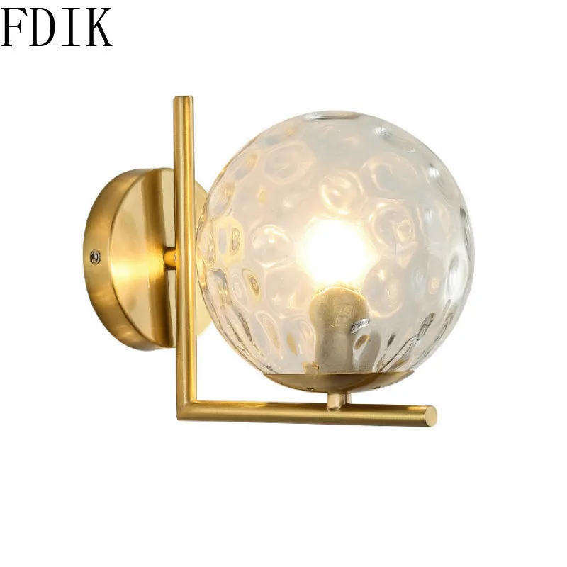 Настенный светильник в скандинавском стиле комнатное освещение для гостиной