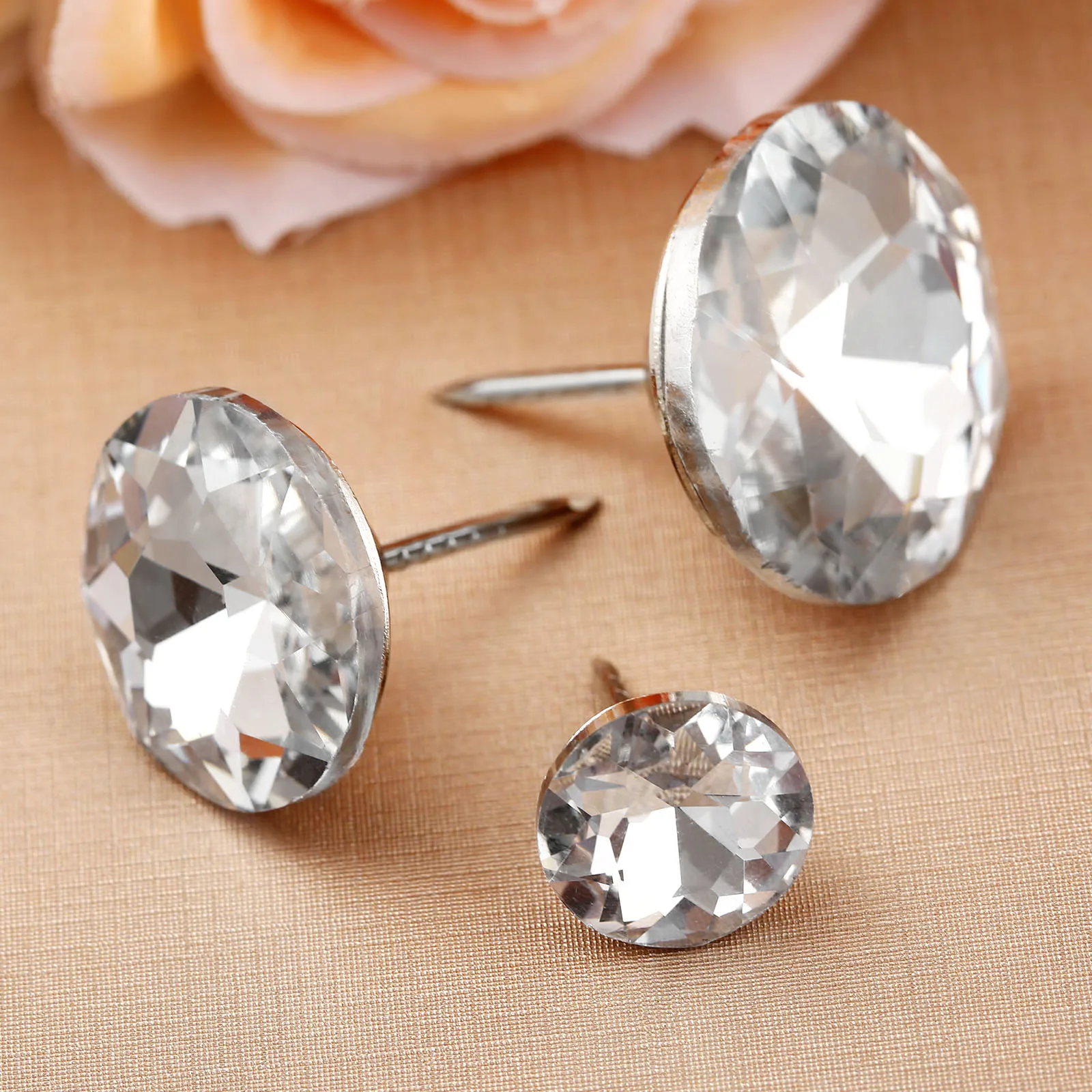 10 шт. алмазные пуговицы для обивки декоративные шпильки с кристаллами ногтей