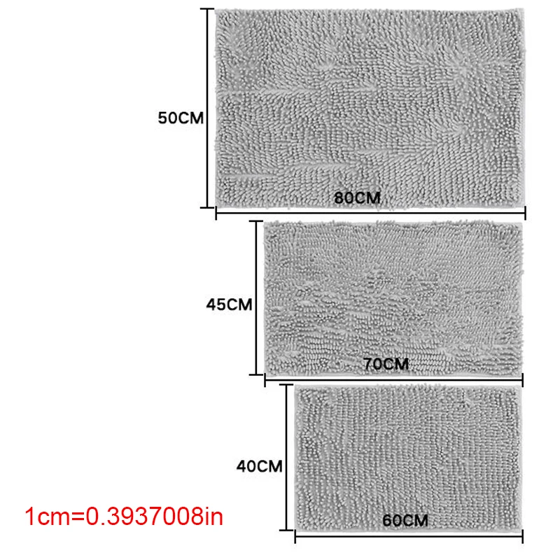 household anti slip bath mat soft quickly absorb water bathroom rug multifunction bedroom kitchen floor carpet toilet pool pad free global shipping