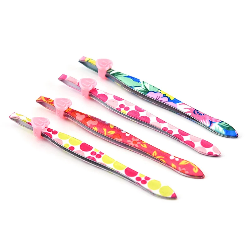 Профессиональный пинцет для бровей нержавеющая сталь зажим инструменты снятия