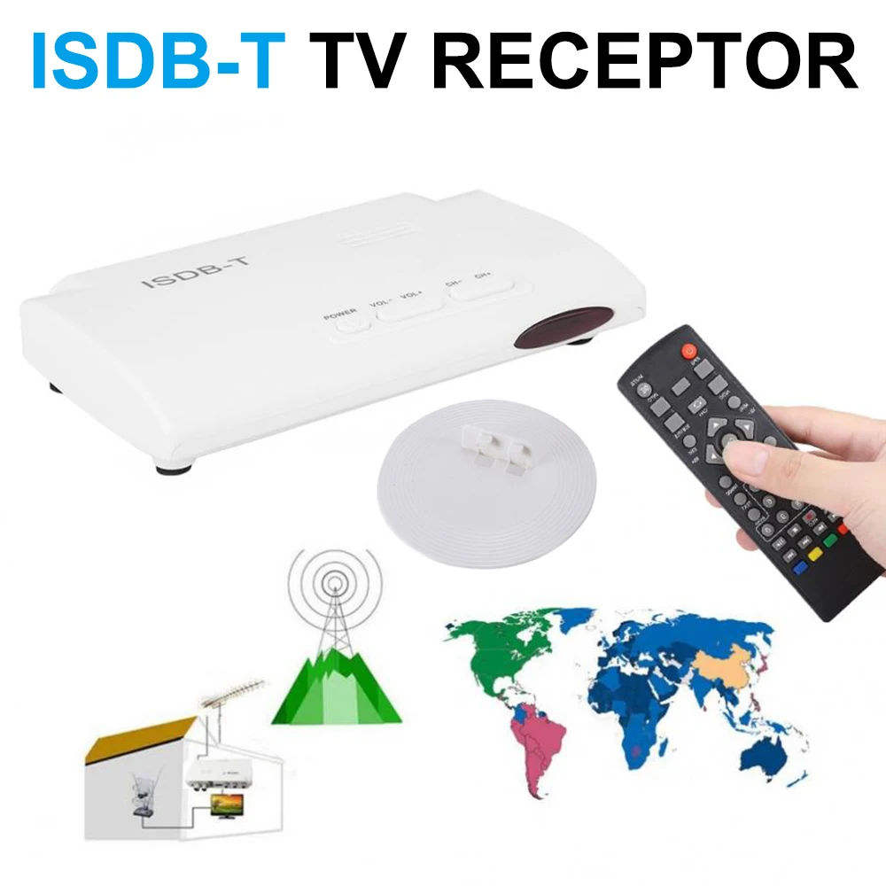 Южная Америка Япония ISDB-T декодер ISDB T тв тюнер для цифрового ТВ рецептор ISDBT приемник для Перу Бразилия Чили isdb-t модулятор