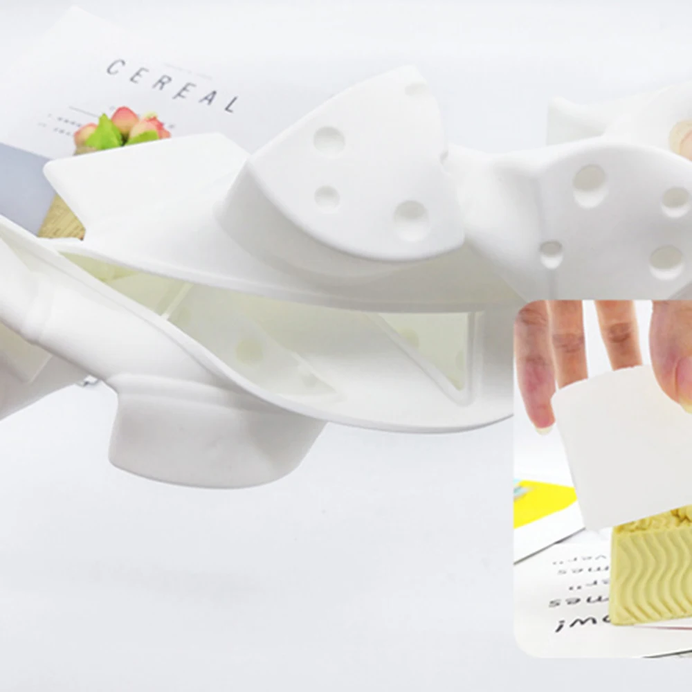 Симпатичная силиконовая форма для торта в форме сыра антипригарная шоколада