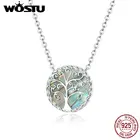 Колье женское из серебра 925 пробы, с древом жизни, CQN433