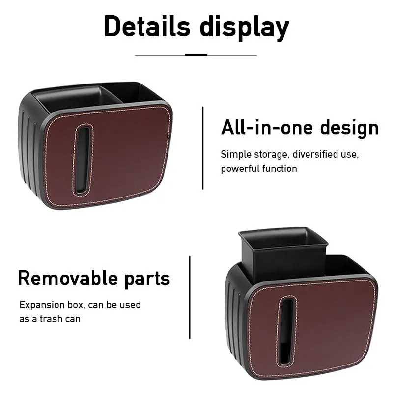 Ящик для хранения на спинку сиденья автомобиля многофункциональный органайзер