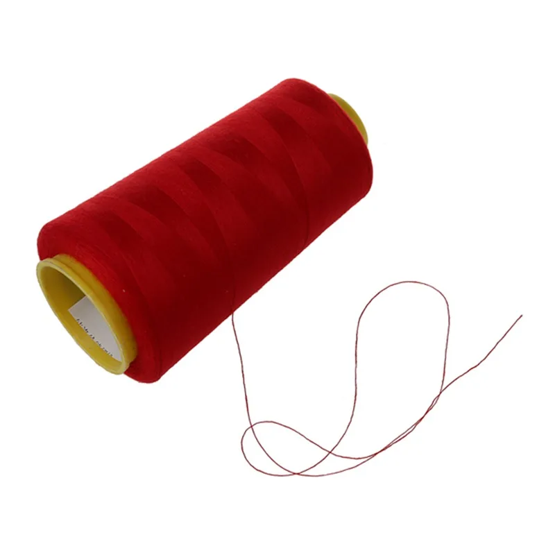 Прочная швейная машина 3000 ярдов промышленная полиэфирная нить метра конусы
