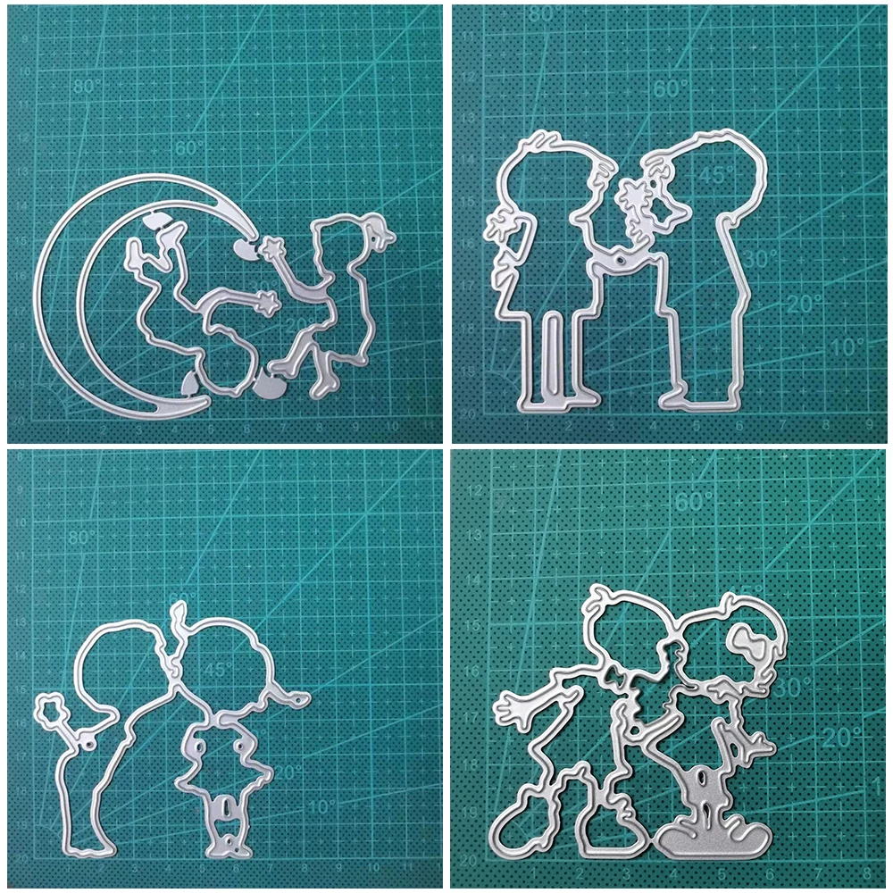 

Couple lovers propose wedding 2021 new metal cutting mold scrapbook embossed paper card photo album craft paper cutting