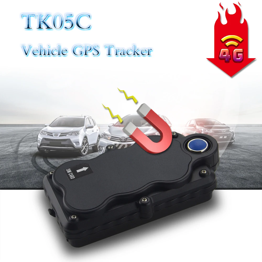 GPS трекер TK05C с большой батареей 5000 мАч 4G LTE|GPS-трекеры| |