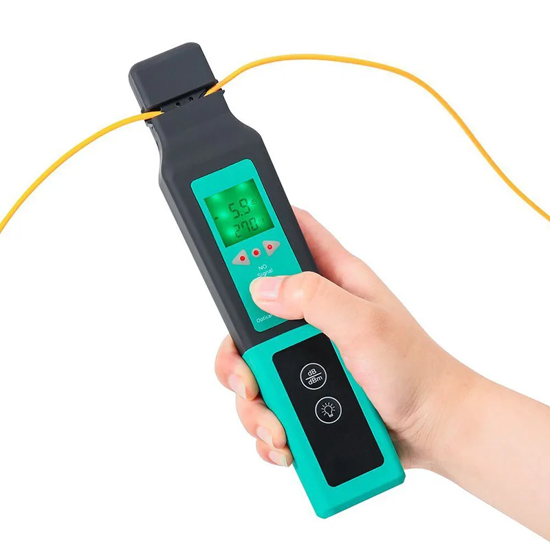800-1700nm Optical Fiber Identifier Optic Fibre Inspection Device for Bare Fiber Cable 0.9mm Cable FTTH Drop 3.0mm Jump Cable