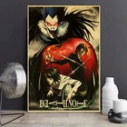 Постер из классического аниме Death Note, ретро холст с рисунком, постер для украшения бара, комнаты, художественные настенные наклейки