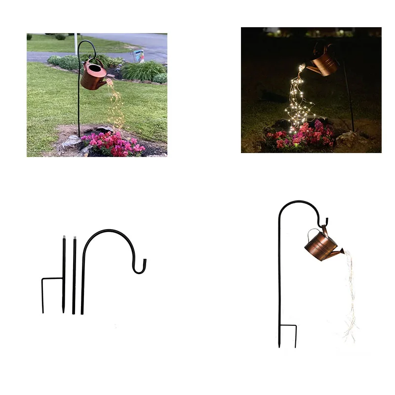 

Creative Watering Can Shower Stars Garden Courtyard Art Light Decoration Outdoor Gardening Lawn Lamp Outdoor Landscape String