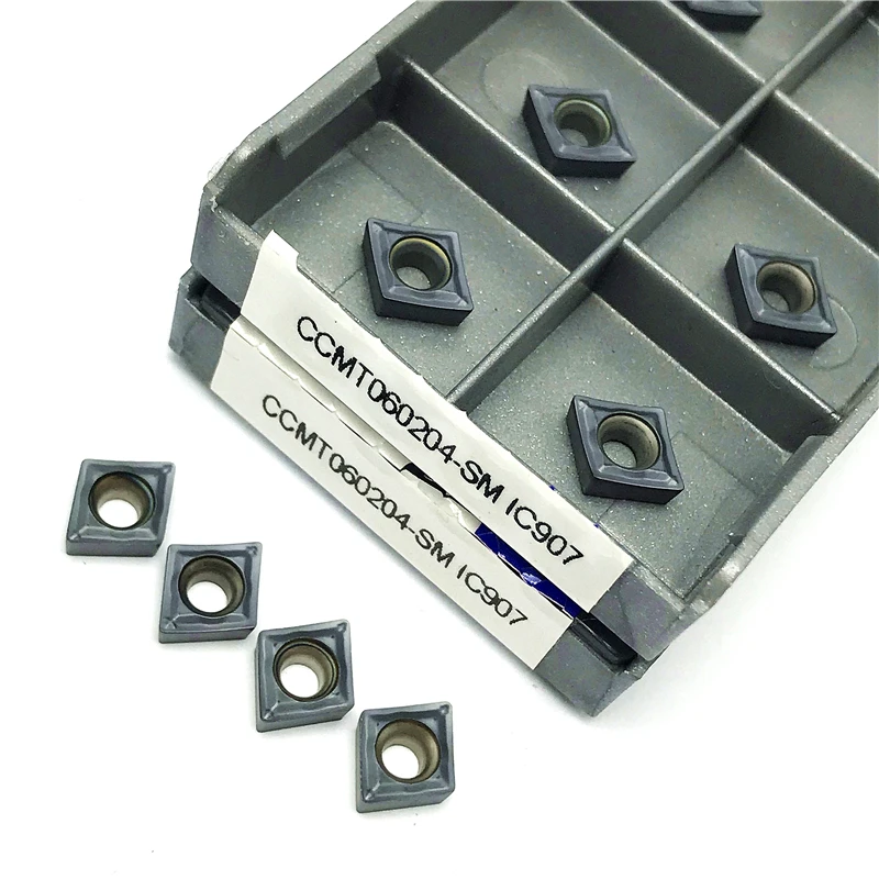 CCMT060204 SM IC907 IC908 внутренние вставки инструмент для резки с ЧПУ высокого качества |