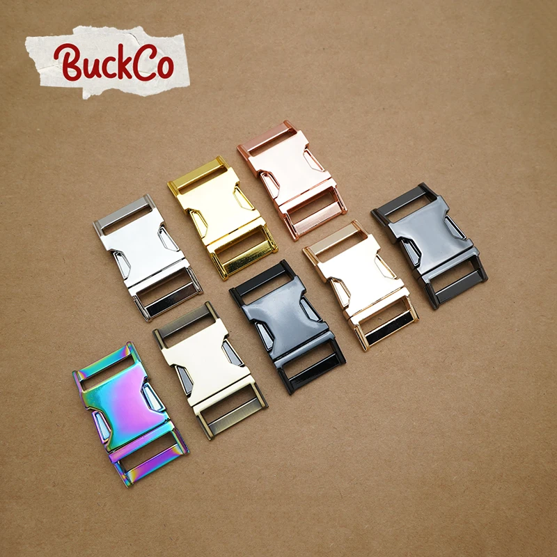 20pcs/lot 25mm side release buckle high quality DIY dog collars accessory durable security lock webbing parts 8 colours | Дом и сад