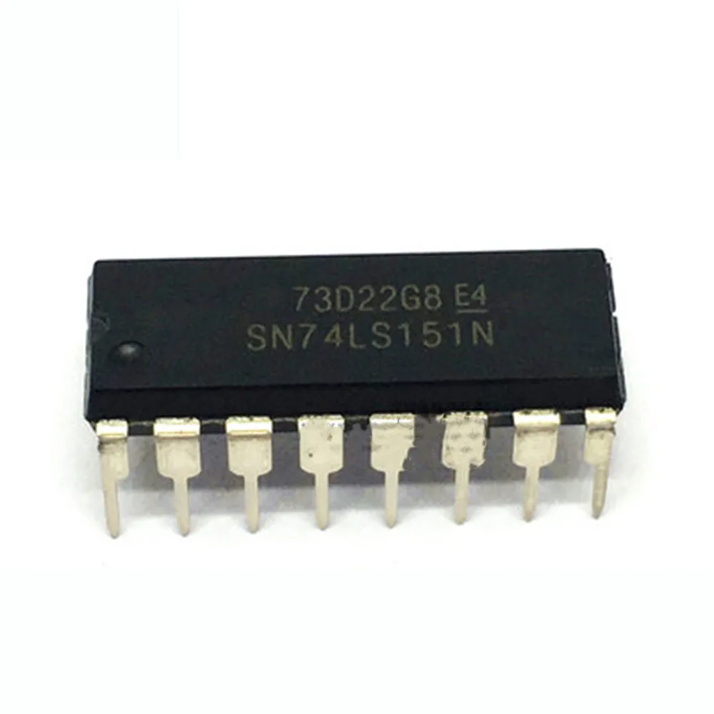 

10 шт. SN74LS151N DIP16 HD74LS151P DIP-16 74LS151 DIP SN74LS151