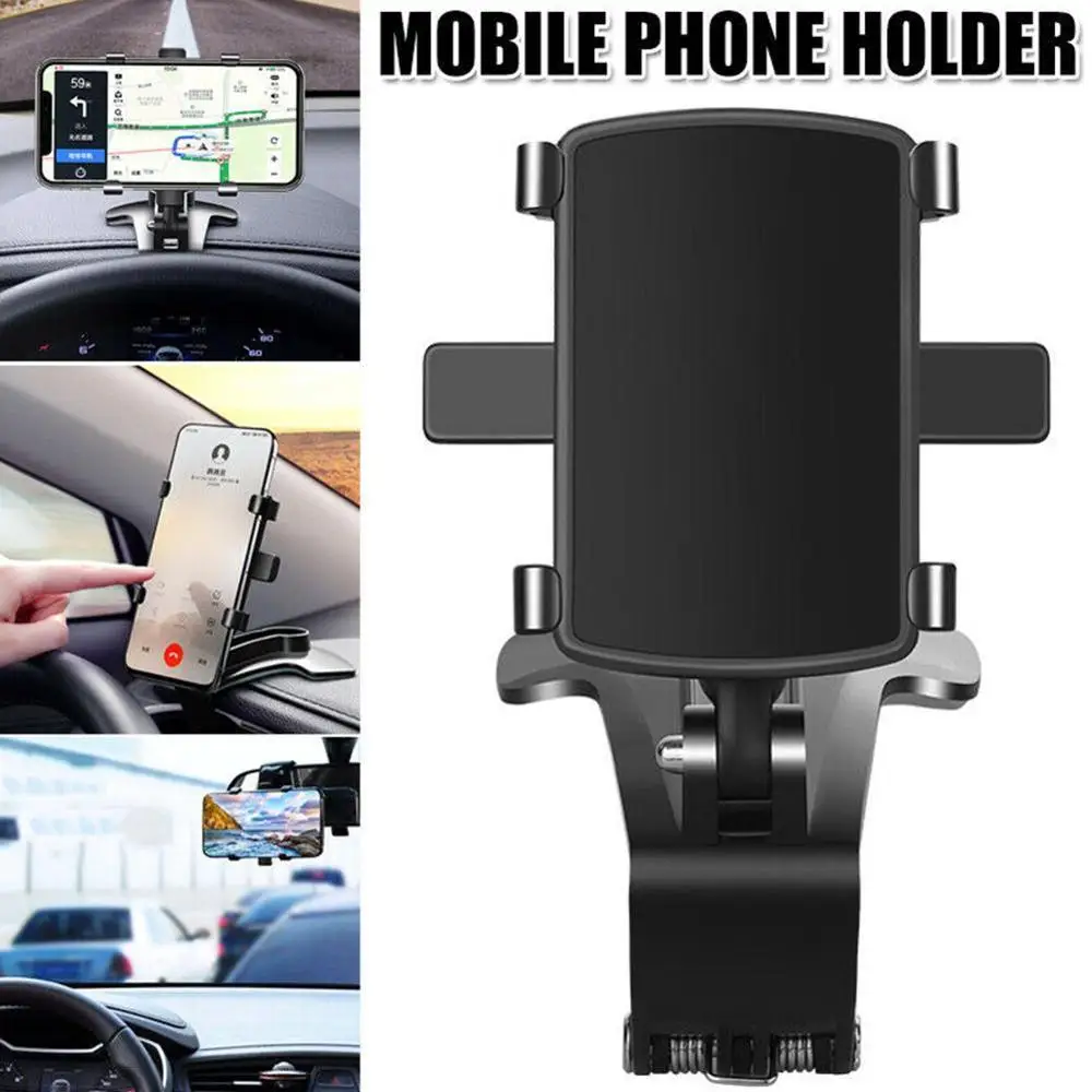 

Universal 360 Degree Rotation Car Auto Dashboard Mobile Holder Dropshipping Clip Phone Holder Phone Car Stand R6O4
