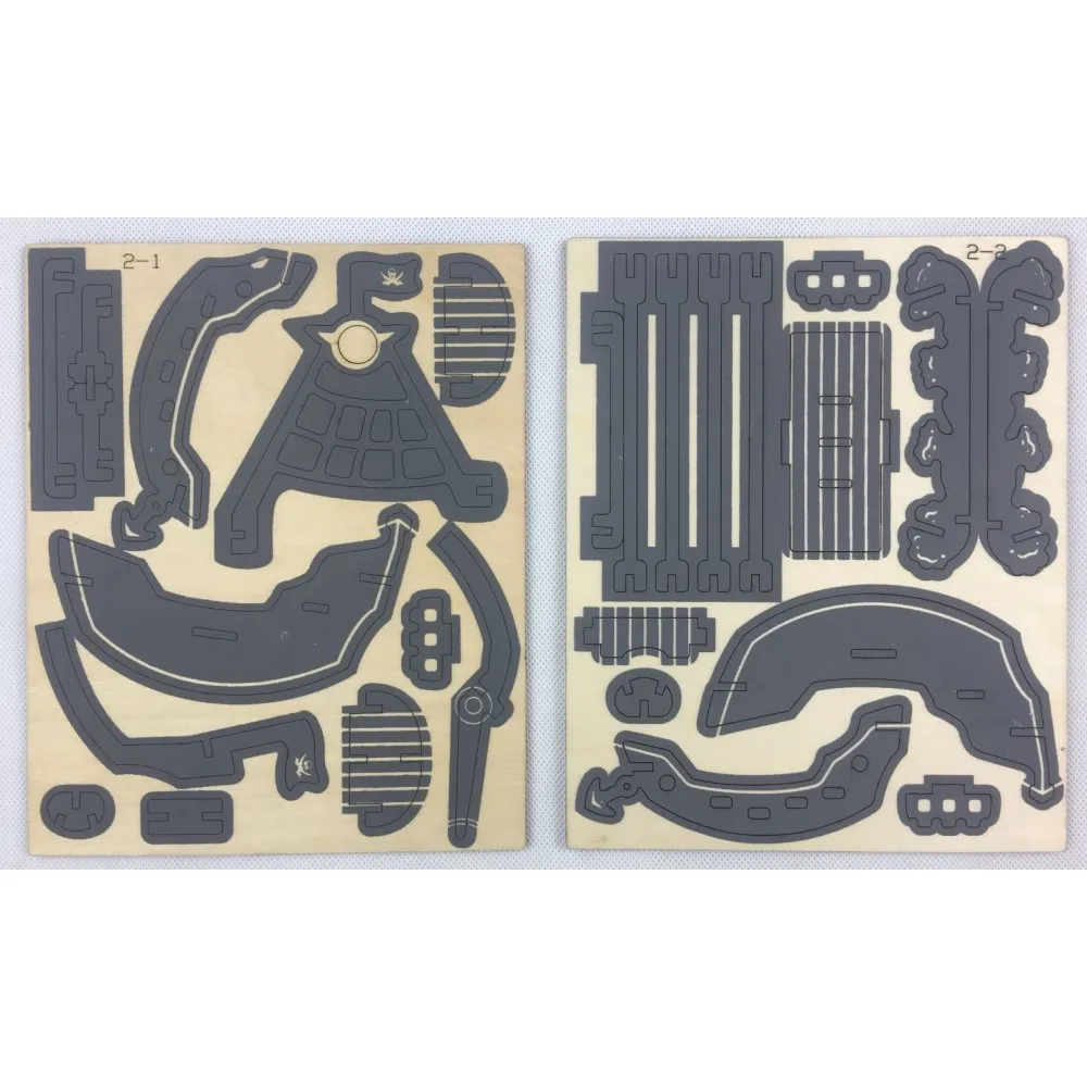 Набор для сборки 3D деревянные игрушки модель пиратского корабля пазл мини модели