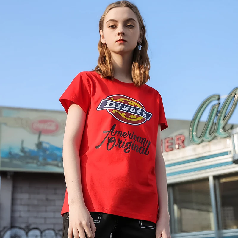 

Men's Women's T Shirt 2020 Brand Summer Short Sleeve Crew Neck Style Cotton Men Women Clothing Male Female Slim Fit Tee Tops