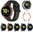 Прозрачный мягкий силиконовый защитный чехол из ТПУ для Samsung Galaxy Watch Active 2 40 мм44 мм, защитный чехол, аксессуары для рамки