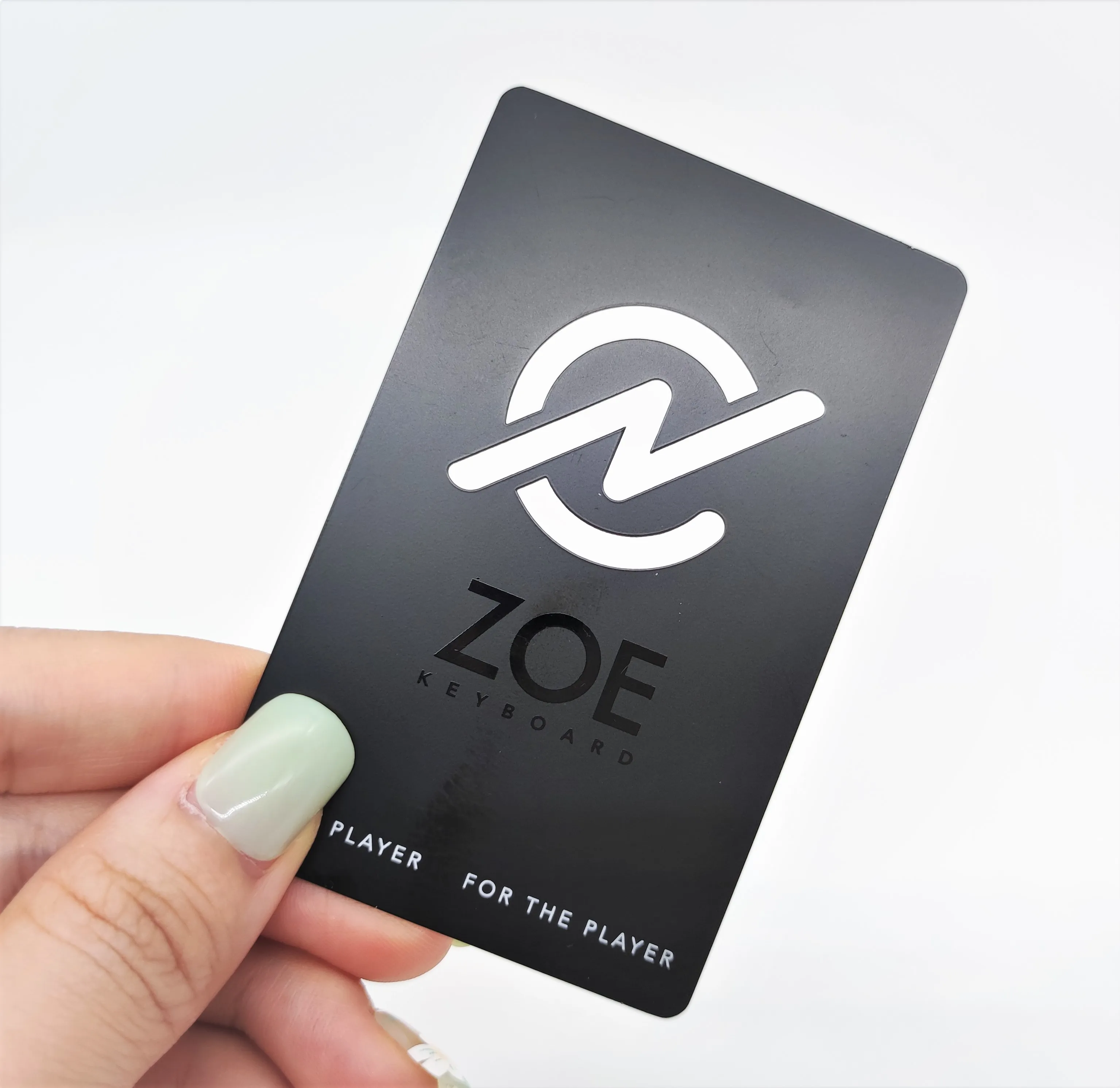 

Loyalty Membership Metal Business Card Double Side Print Etching Free Shipping